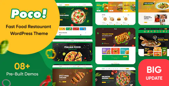 Poco Theme | Fast Food Restaurant WordPress Theme 2.2.3