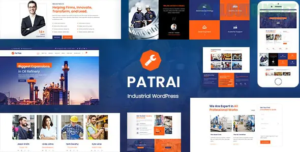 Patrai Industry - Industrial Theme For WordPress 2.6