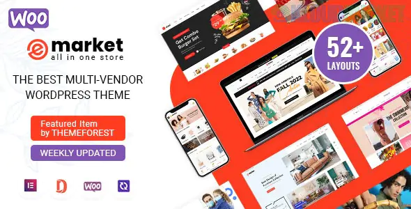 Emarket | Multipurpose WooCommerce Theme 8.1.4