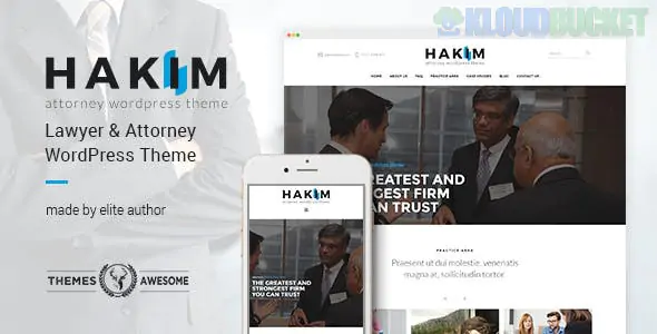 Hakim - Attorney and Lawyer WordPress Theme 1.3