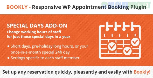 Bookly Special Days (Add-on) 5.3