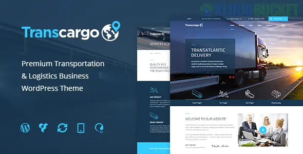 Transcargo - Transportation WordPress Theme for Logistics 2.9.1