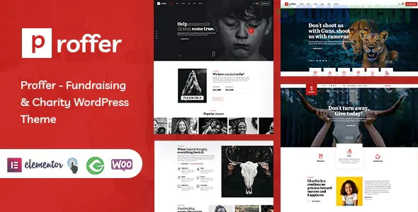 Proffer - Fundraising & Charity WordPress Theme 1.0.6