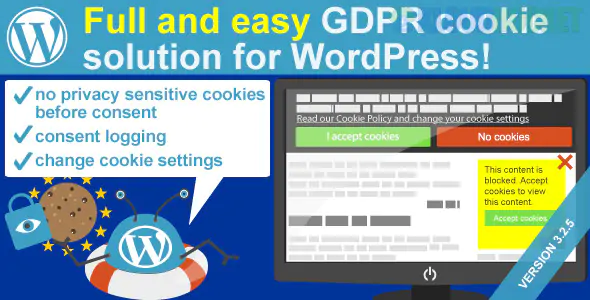 WeePie Cookie Allow - Complete GDPR Cookie Consent Solution for WordPress 3.4.10