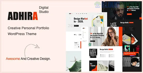 Adhira - Creative Agency Portfolio WordPress Theme 2.0.1