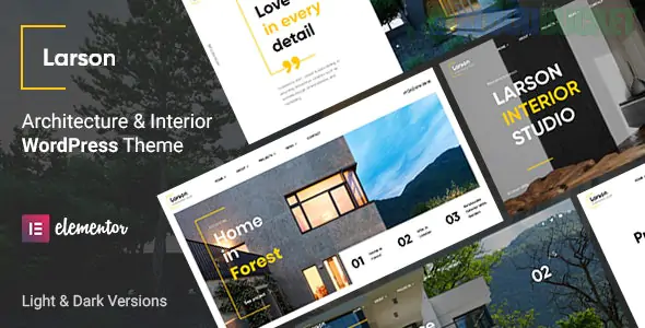 Larson - Architecture WordPress Theme 1.5.0