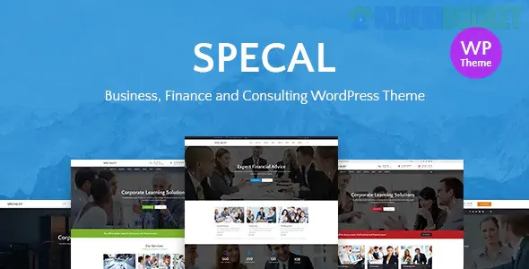Specal - Financial, Consulting WordPress Theme 1.9.2