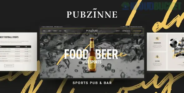 Pubzinne - Sports Bar WordPress Theme 1.0.7