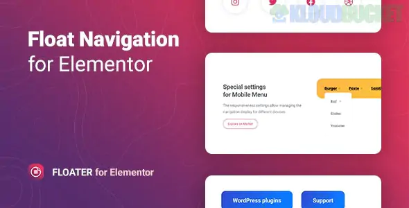 Floater - Sticky Navigation Menu for Elementor 1.0.9