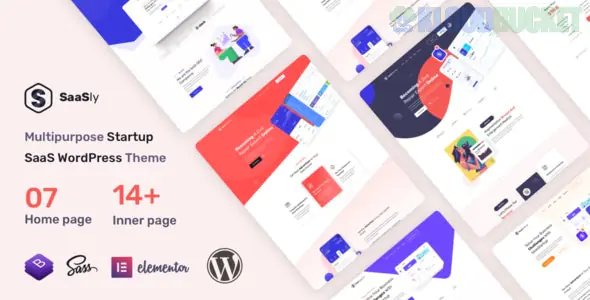 SaaSly - Startup Landing WordPress Theme 1.2.0