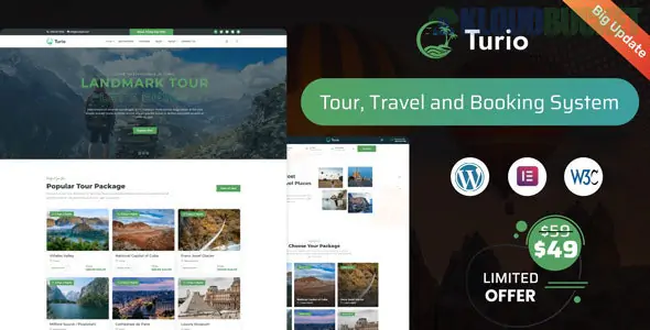 Turio - Tour and Travel WordPress Theme Tourism Agency 1.5.0