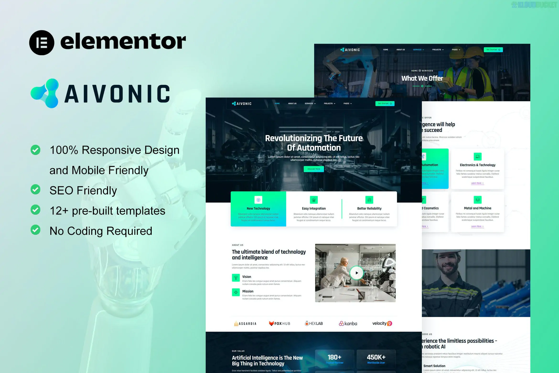 Austry - Industry & Factory Business Elementor Template Kit