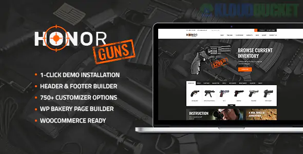 Honor - Shooting Club & Weapon Store WP Theme 2.3.0