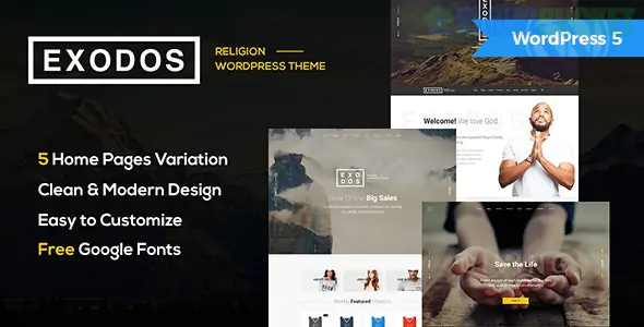 Exodos - Church WordPress Theme 1.6
