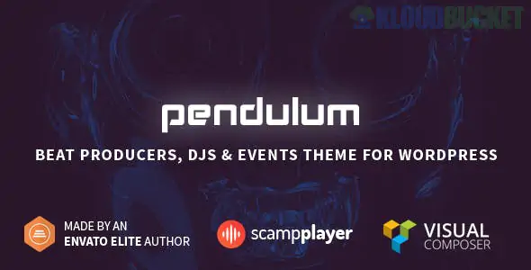 Pendulum - Beat Producers, DJs & Events Theme for WordPress 3.1.2