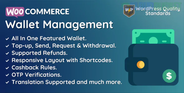 WooCommerce Wallet Management | All in One 2.6.0