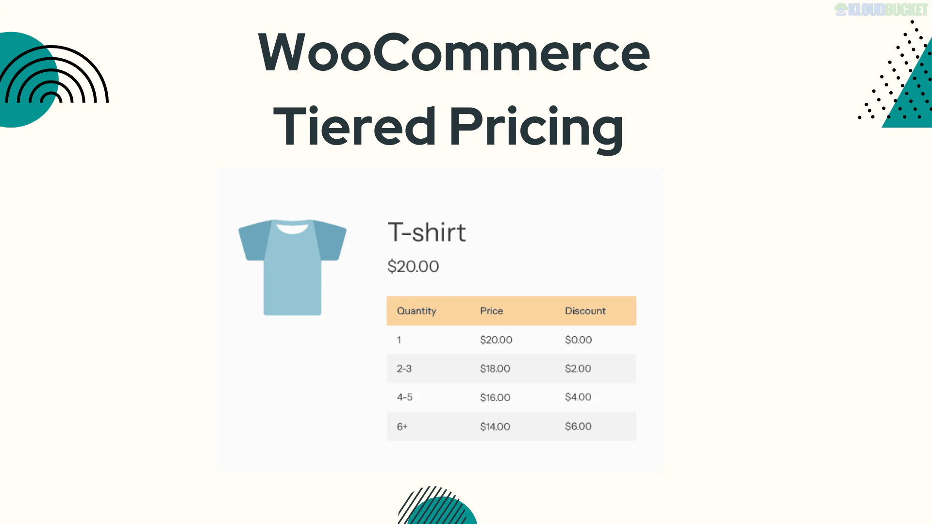 Tiered Pricing Table for WooCommerce 7.2.0