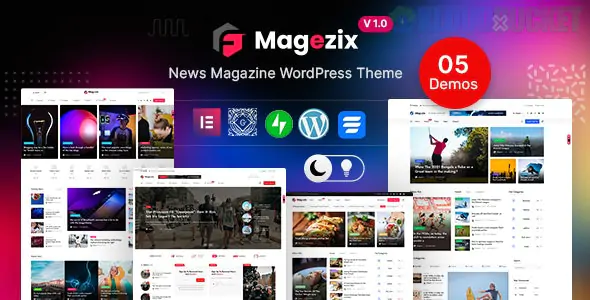 Magezix - Newspaper & Magazine WordPress Theme 1.0.7