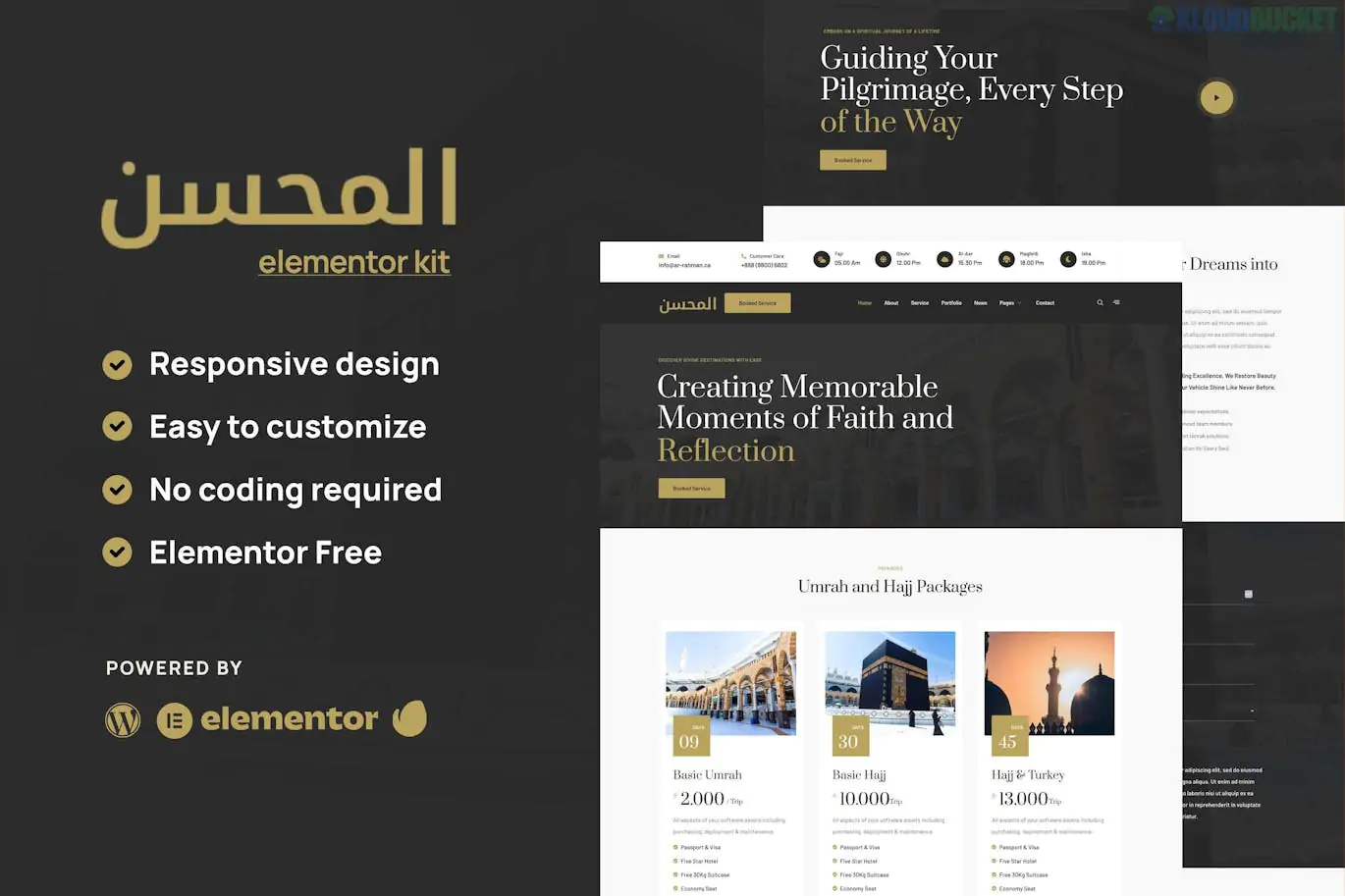 Rahman - Hajj & Umrah Tour Agency Elementor Template Kit 1.2.1