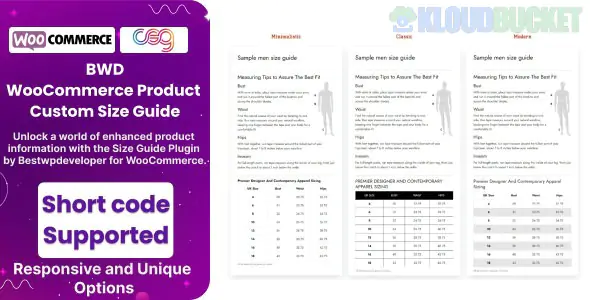 BWD Product Custom Size Guide For WooCommerce 1.3.0
