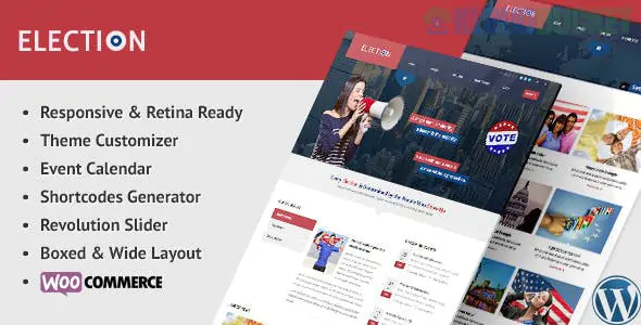Election - Political WordPress Theme 1.2