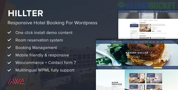 Hillter - Responsive Hotel Booking for WordPress 3.0.7