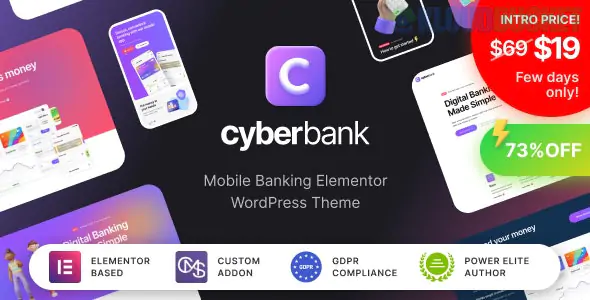Cyberbank - Business and Finance WordPress Theme 1.0.15