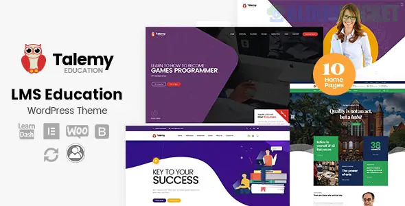 Talemy | LMS Education WordPress Theme 1.2.25