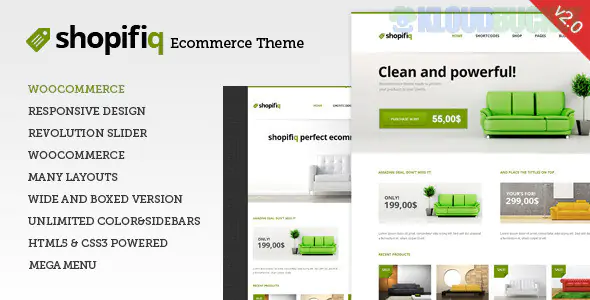 Shopifiq - Responsive WordPress WooCommerce Theme 2.4.8
