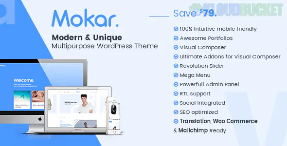 Mokar - Modern Multipurpose WordPress Theme 1.0.5