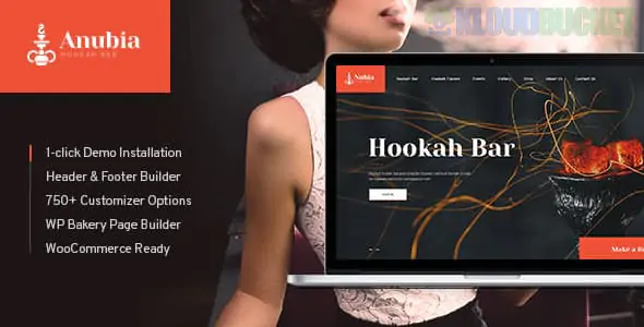 Anubia | Smoking and Hookah Bar WordPress Theme 1.0.11