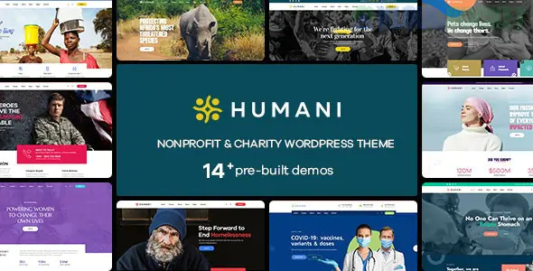 Humani - Nonprofit & Charity WordPress Theme 1.2.5