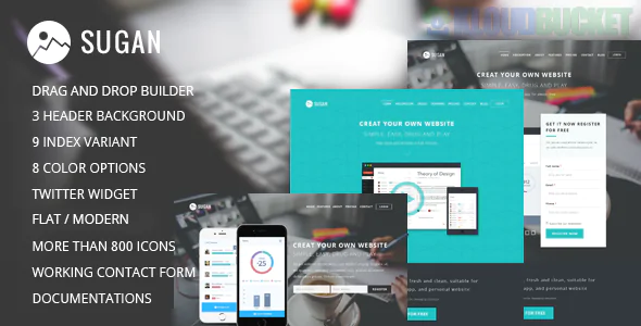 Sugan - Software / Apps / Mobile WordPress Theme 1.0.2