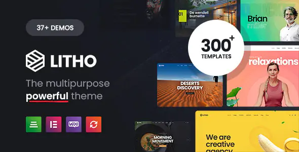 Litho Theme | Multipurpose Elementor WordPress Theme 2.9