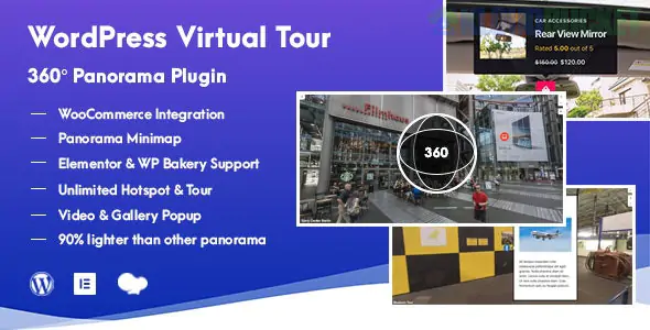 WordPress Virtual Tour 360 Panorama Plugin 1.2.1