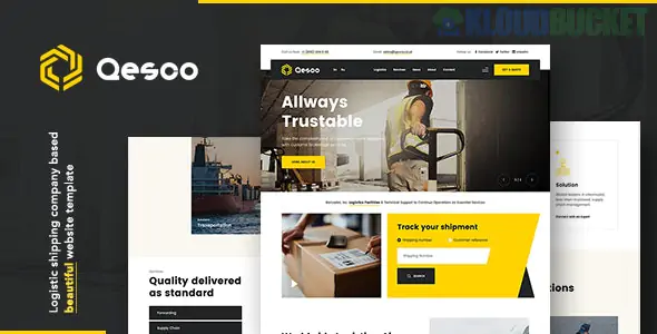 Qesco | Logistic Shipping Company WordPress Theme 1.0.0