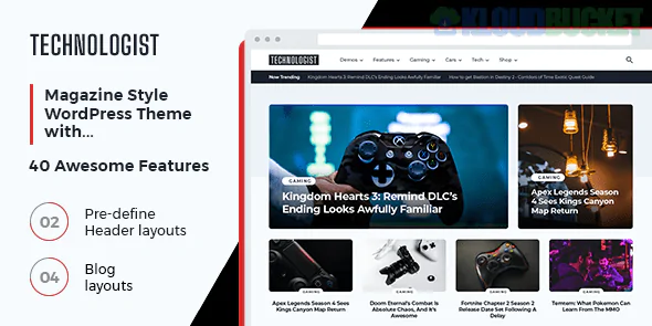 MyThemeShop Technologist WordPress Theme 1.0.0