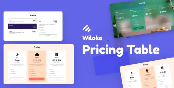 Wiloke Pricing Table Addon for Elementor 2.0.2