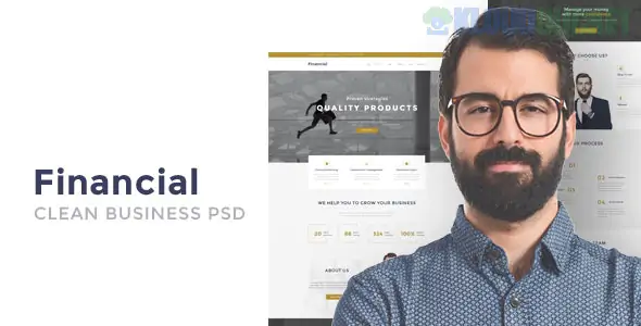 Financial - Clean Business WordPress Theme