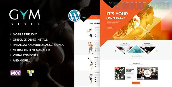 GYM | Sport & Fitness Club WordPress Theme 1.9.3