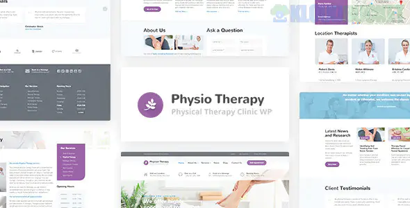 Physio - Physical Therapy & Medical Clinic WP Theme 3.3.4