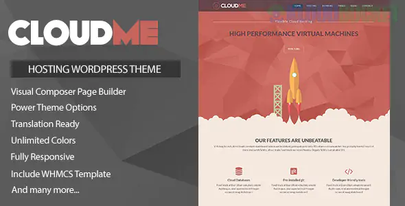 Cloudme Host - WordPress Hosting Theme 1.1.6