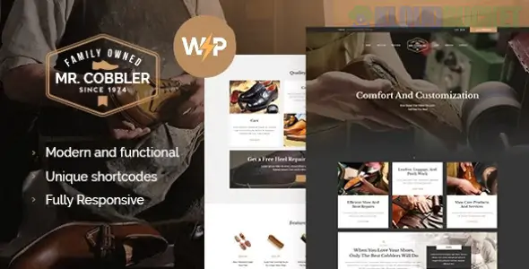 Mr. Cobbler | Custom Shoemaking & Footwear Repairs WordPress Theme 1.1.9