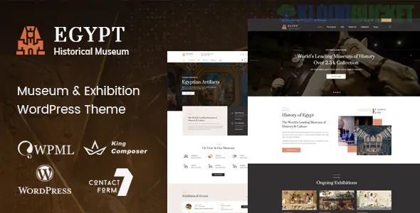 Egypt - Museum & Exhibition WordPress Theme 2.1