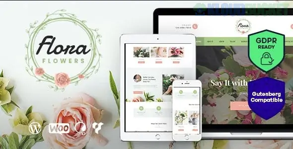 Flowers Boutique and Florist WordPress Theme 1.3.1