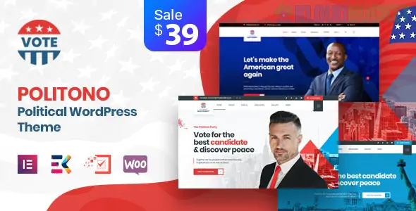 Politono - Political Election Campaign WordPress Theme 2.6.0