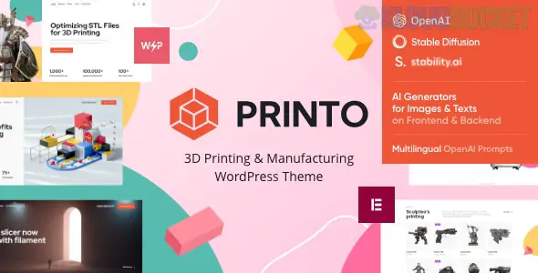 Printo - 3D Printing & Manufacturing WordPress Theme 1.7.0