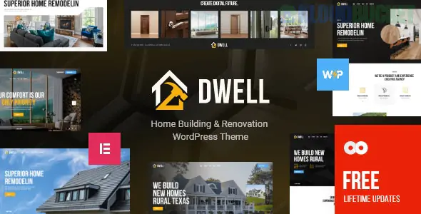 Dwell - Home Building & Renovation WordPress Theme 1.7
