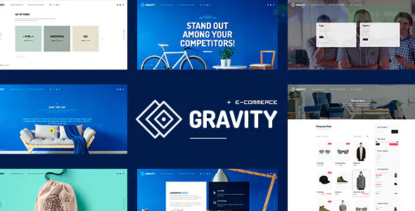 Gravity - ECommerce, Agency & Presentation Theme 1.0.3