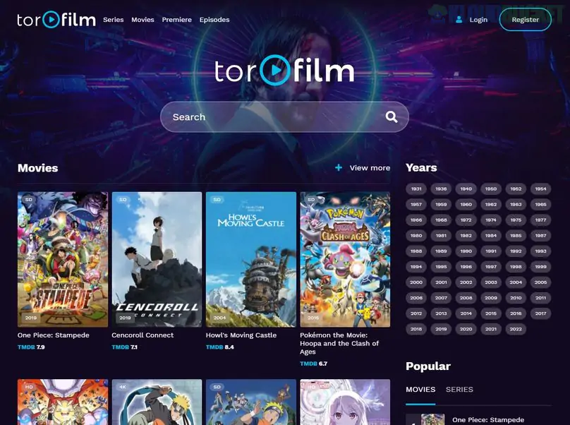 ToroFilm - WordPress Theme for Movies & TV Shows 2.5.7